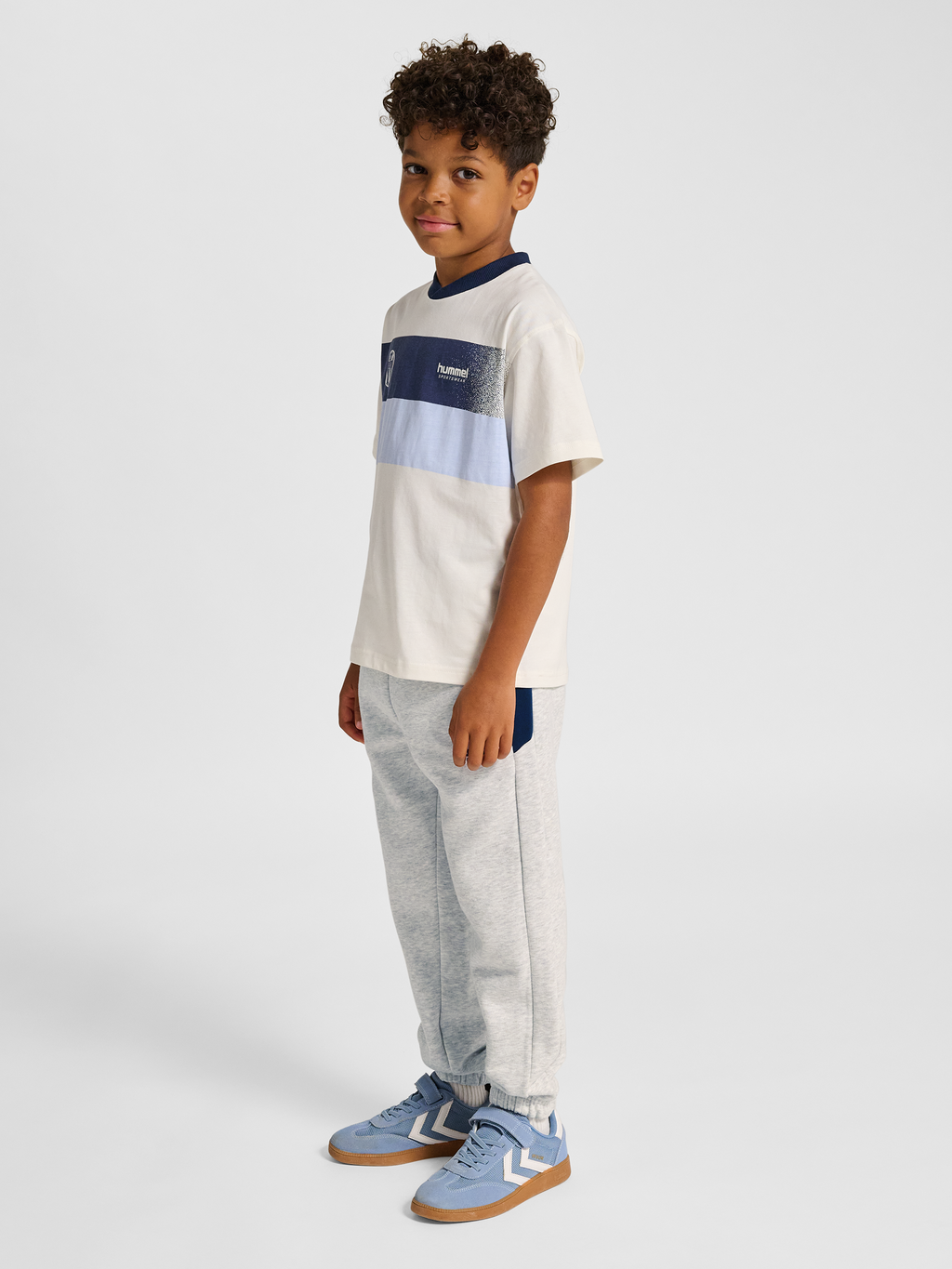 hmlJR LOOSE BLOCKED SWEATPANT