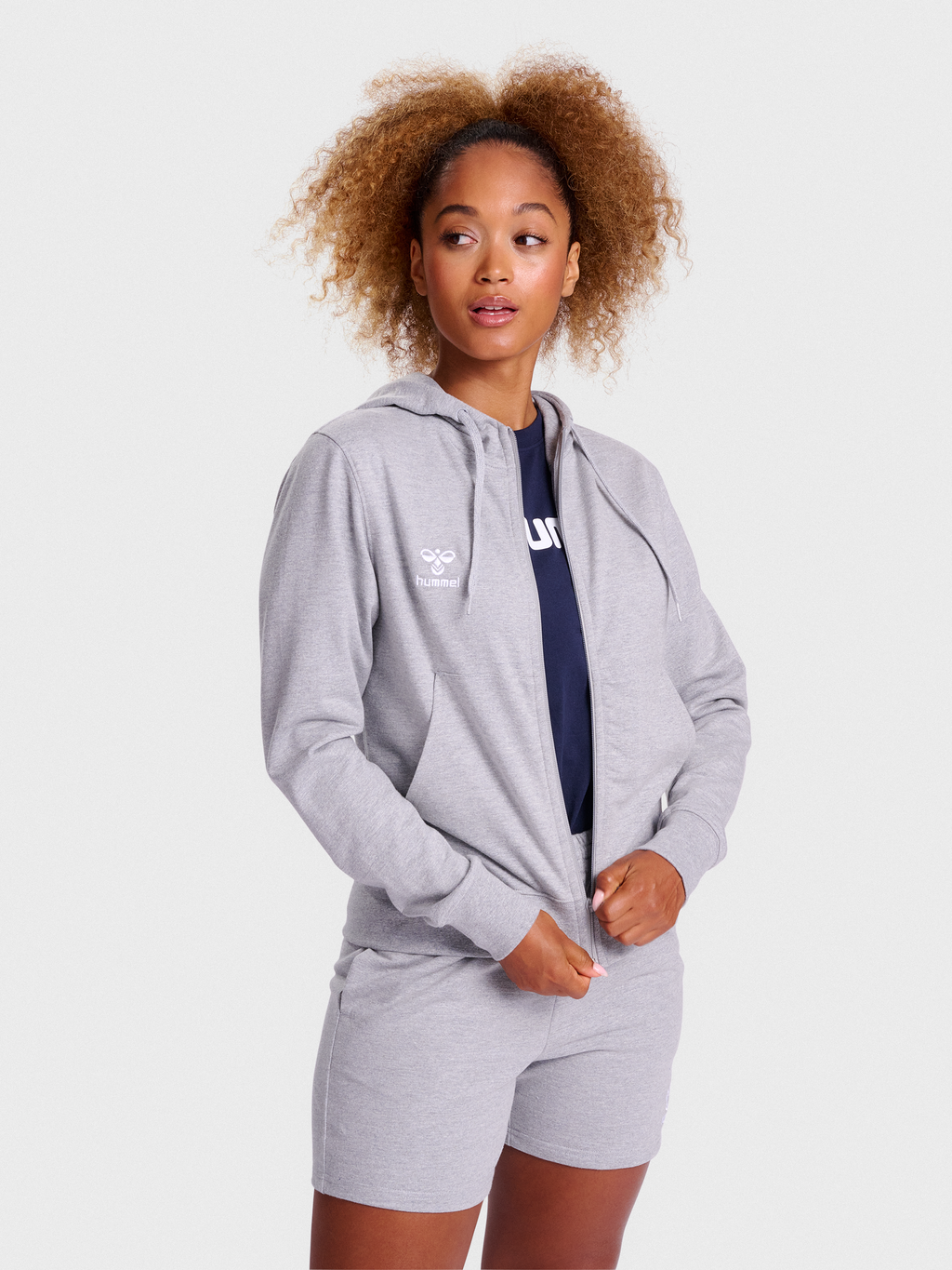 hmlGO 2.0 ZIP HOODIE WOMAN