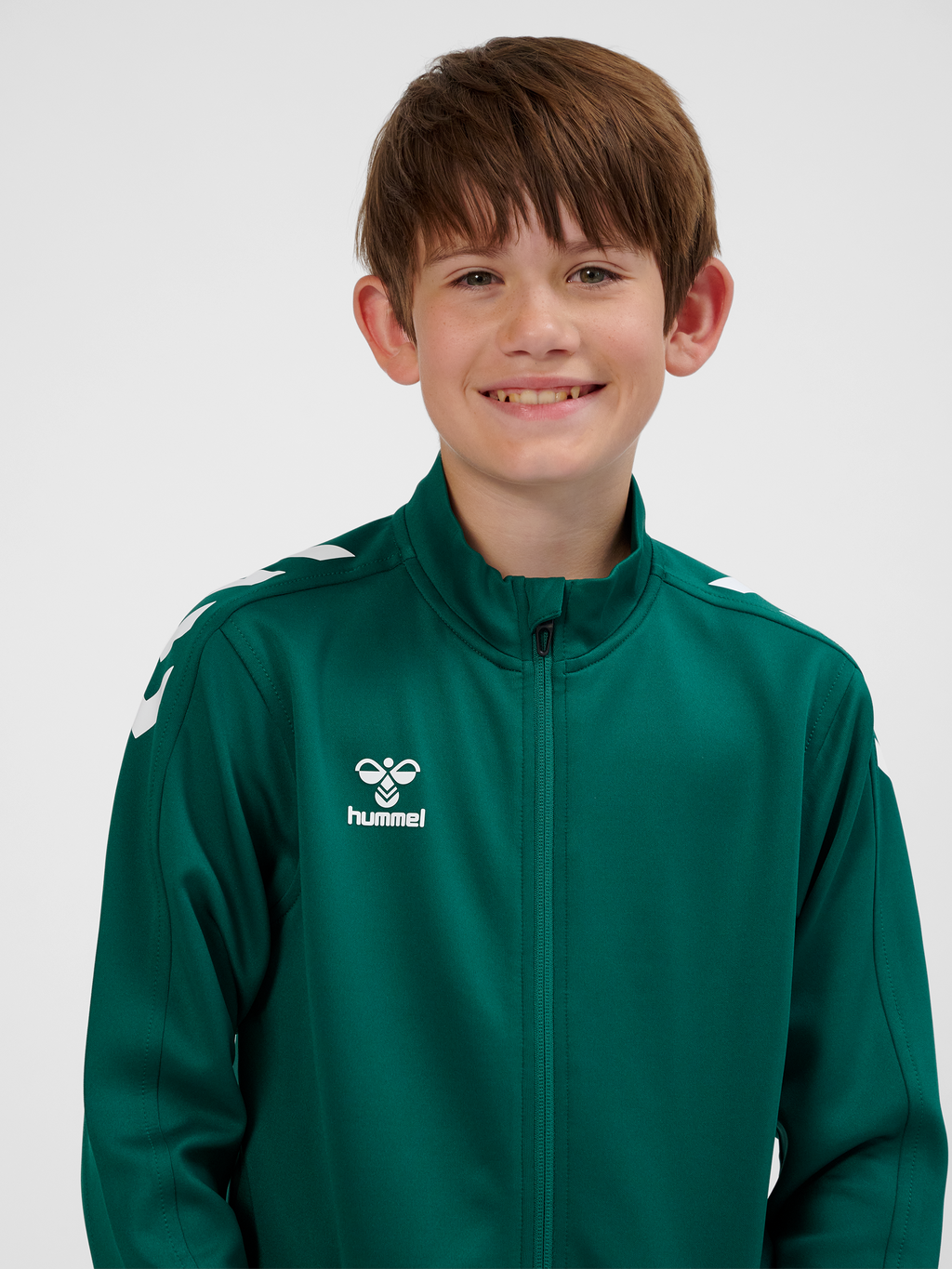 hmlCORE XK POLY ZIP SWEAT KIDS