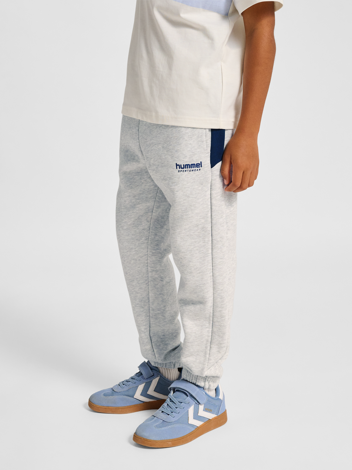 hmlJR LOOSE BLOCKED SWEATPANT