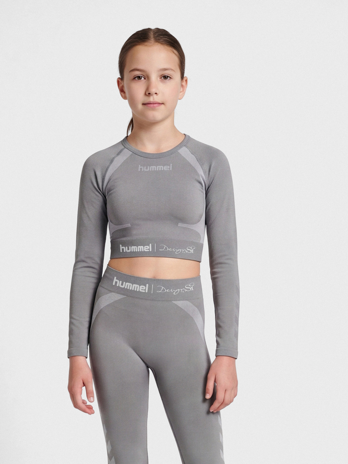 hmlSI SEAMLESS CROPTOP L/S