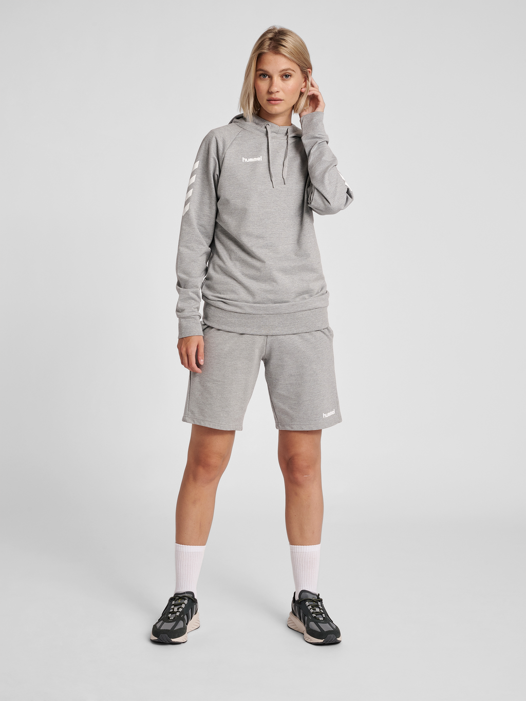 hmlGO COTTON HOODIE WOMAN