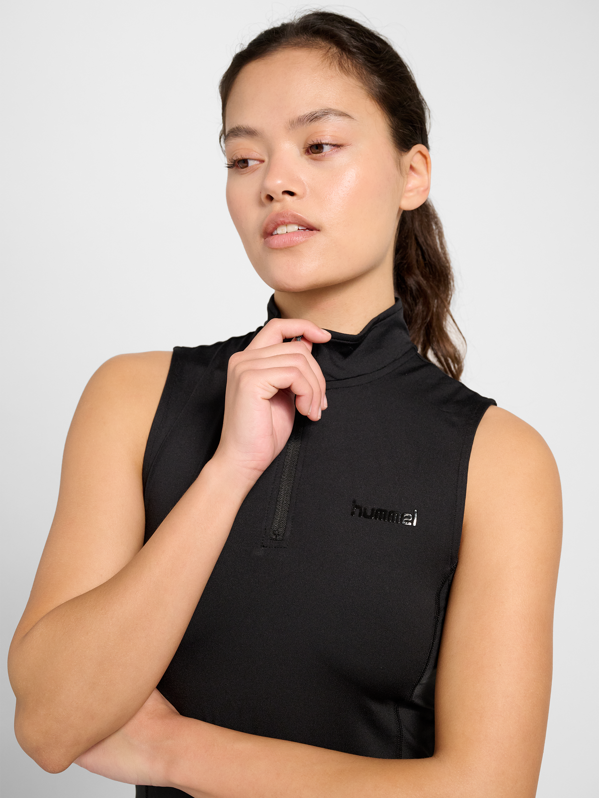 hmlPRIMA HALF ZIP TOP