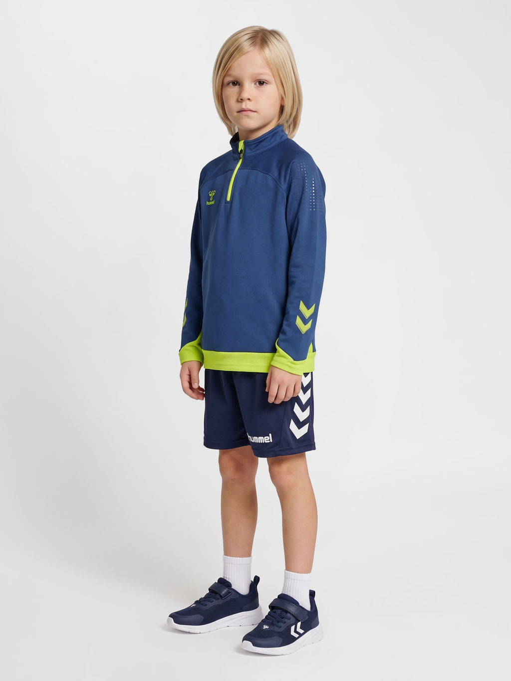 hmlLEAD HALF ZIP KIDS