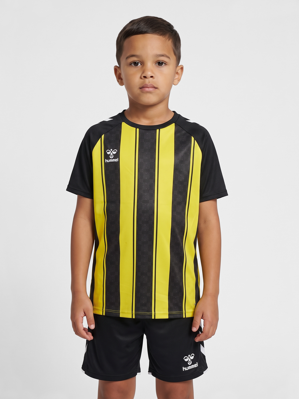 hmlMATCH STRIPED JERSEY S/S KIDS