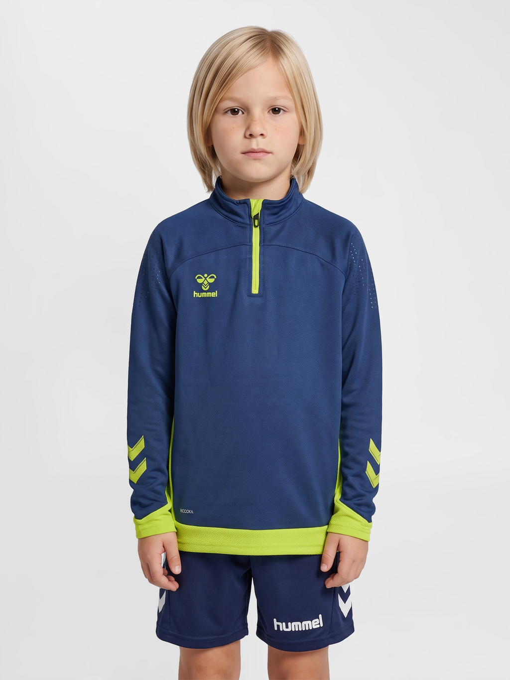hmlLEAD HALF ZIP KIDS