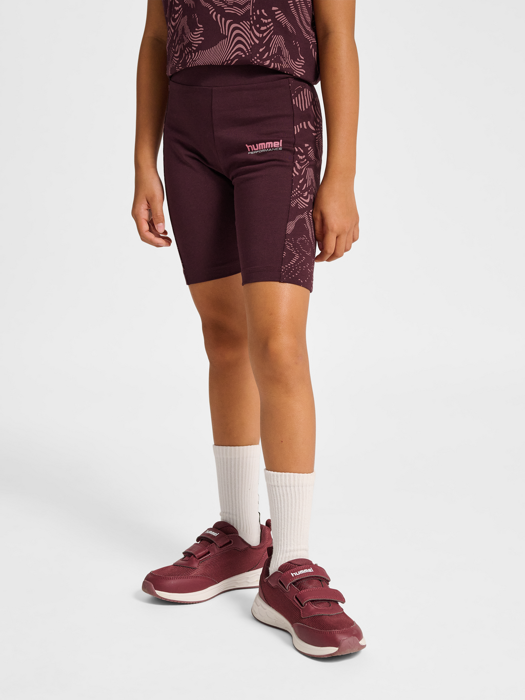 hmlJR WARMUP SHORT TIGHTS