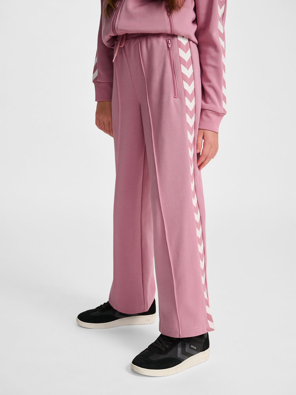 hmlJR ARCHIVE WIDE LEG POLY PANTS