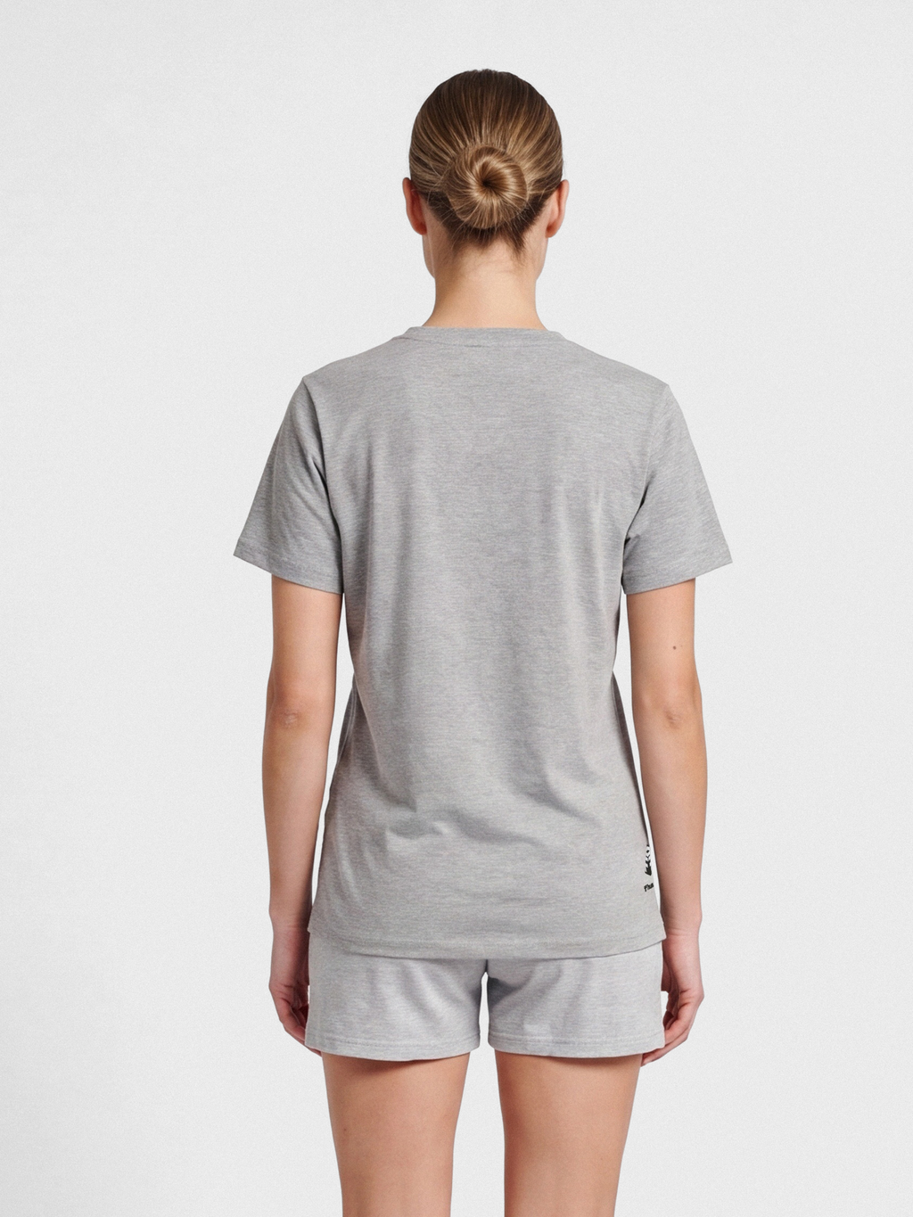 hmlMOVE GRID COTTON T-SHIRT S/S WOM