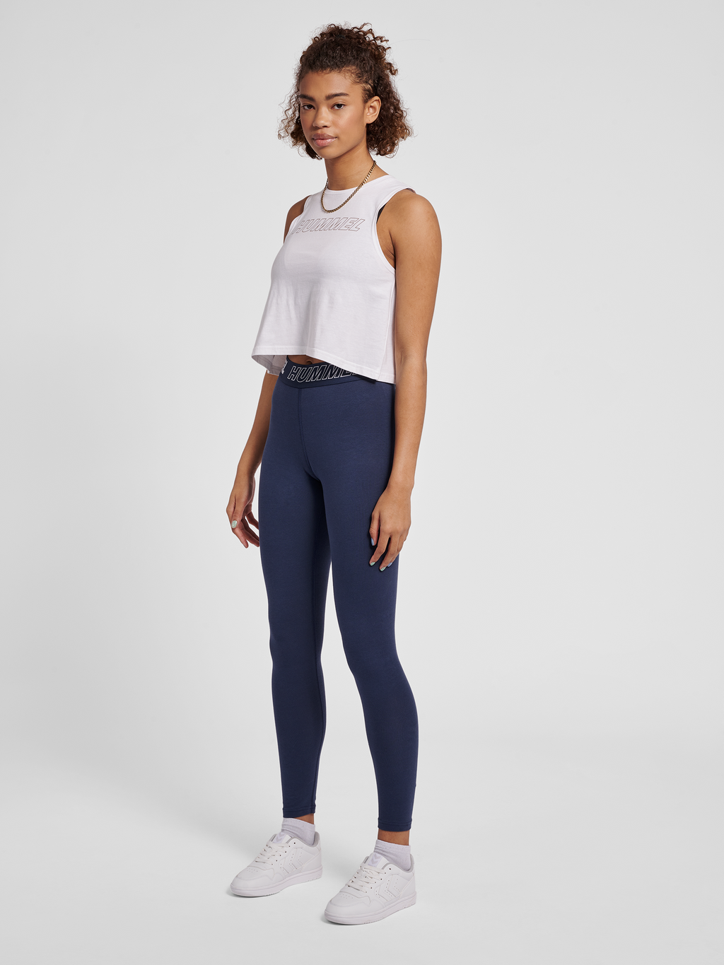 hmlTE MAJA MID WAIST COTTON TIGHTS