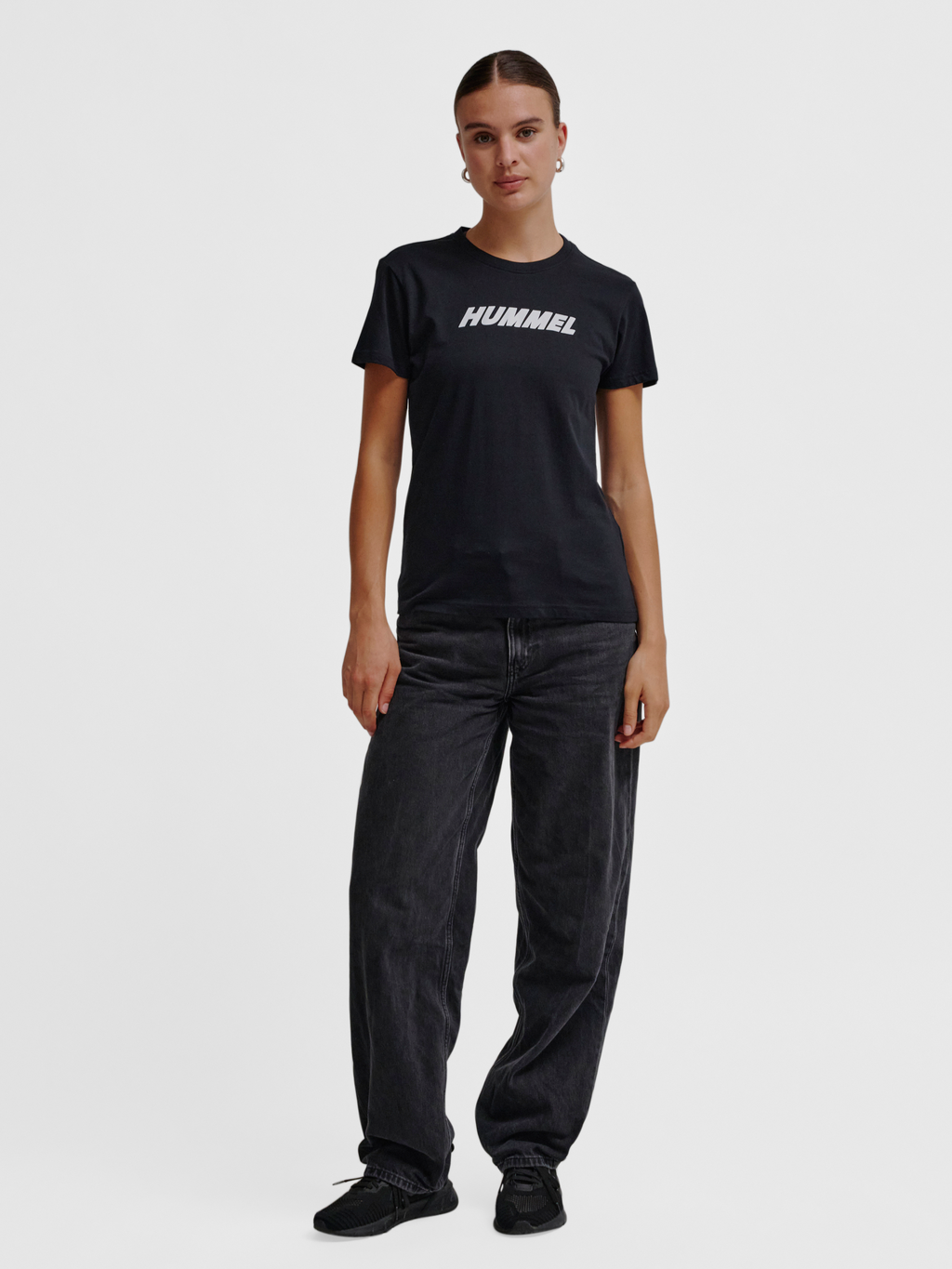 hmlELEMENTAL LOGO COTTON TEE WOMAN