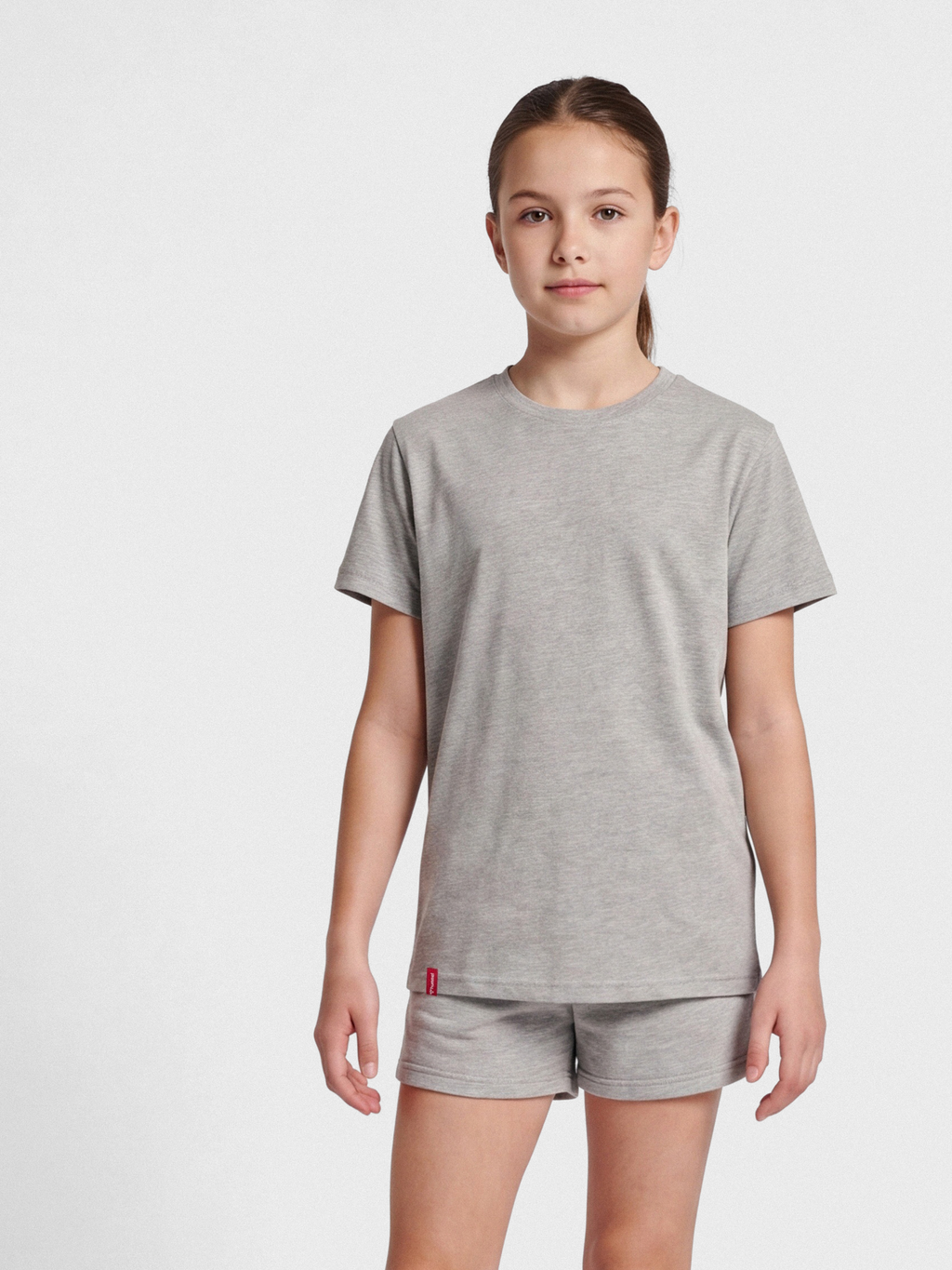hmlRED BASIC T-SHIRT S/S KIDS
