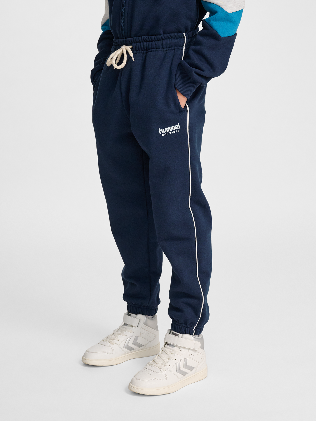 hmlJR LOOSE SWEATPANT PIPING