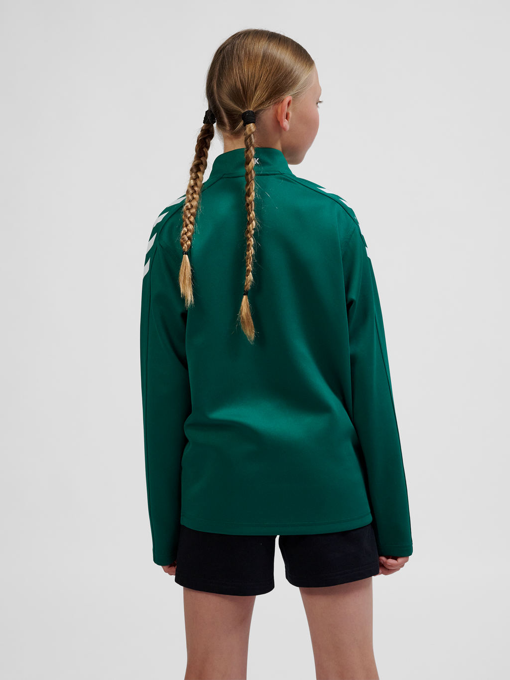 hmlCORE XK POLY ZIP SWEAT KIDS