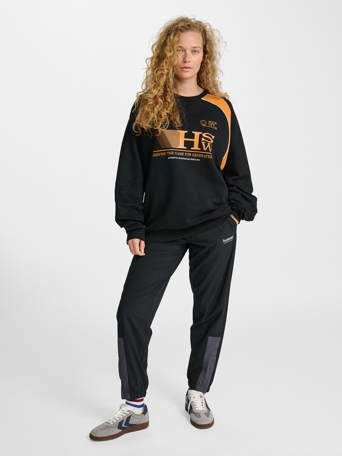 hmlOVERSIZED CREW HSW