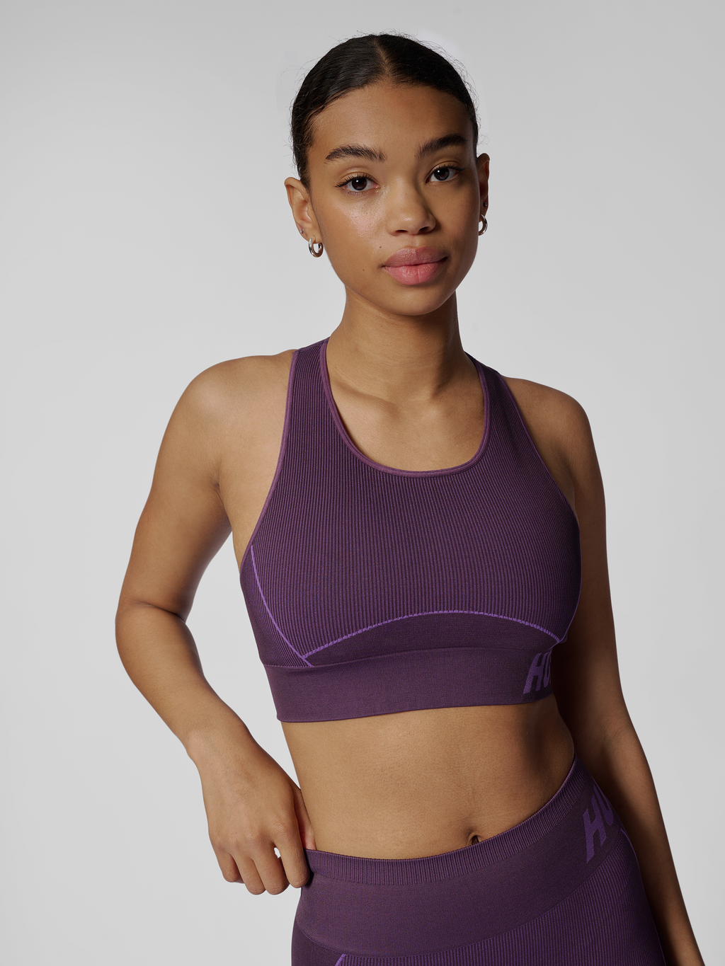 hmlTE CHRISTEL SEAMLESS SPORTS TOP