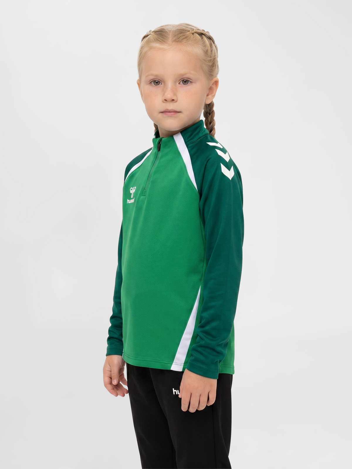 hmlLEAD 2.0 HALF ZIP KIDS