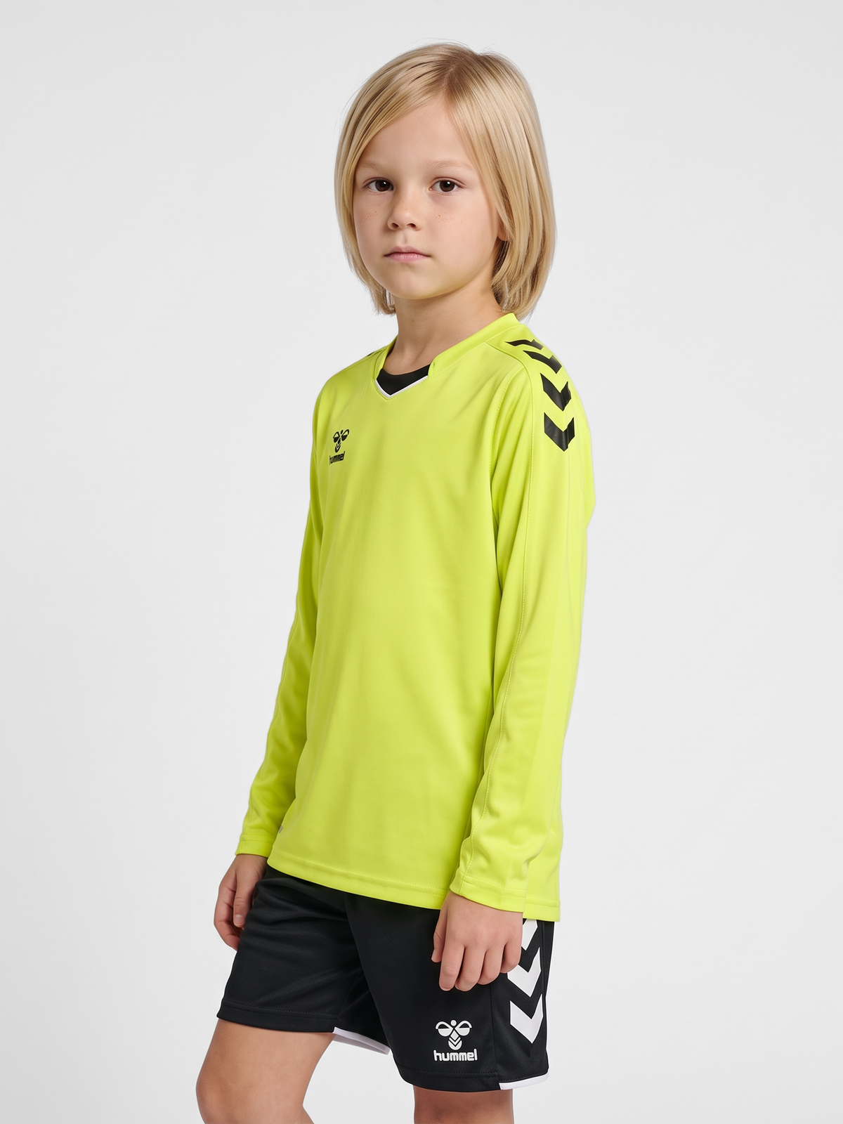 hmlCORE XK POLY JERSEY L/S KIDS