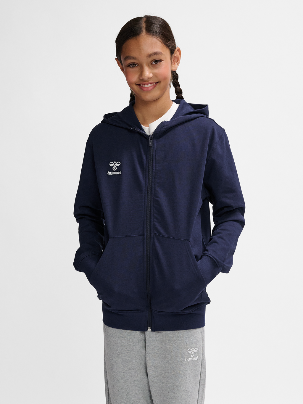 hmlGO 2.0 ZIP HOODIE KIDS