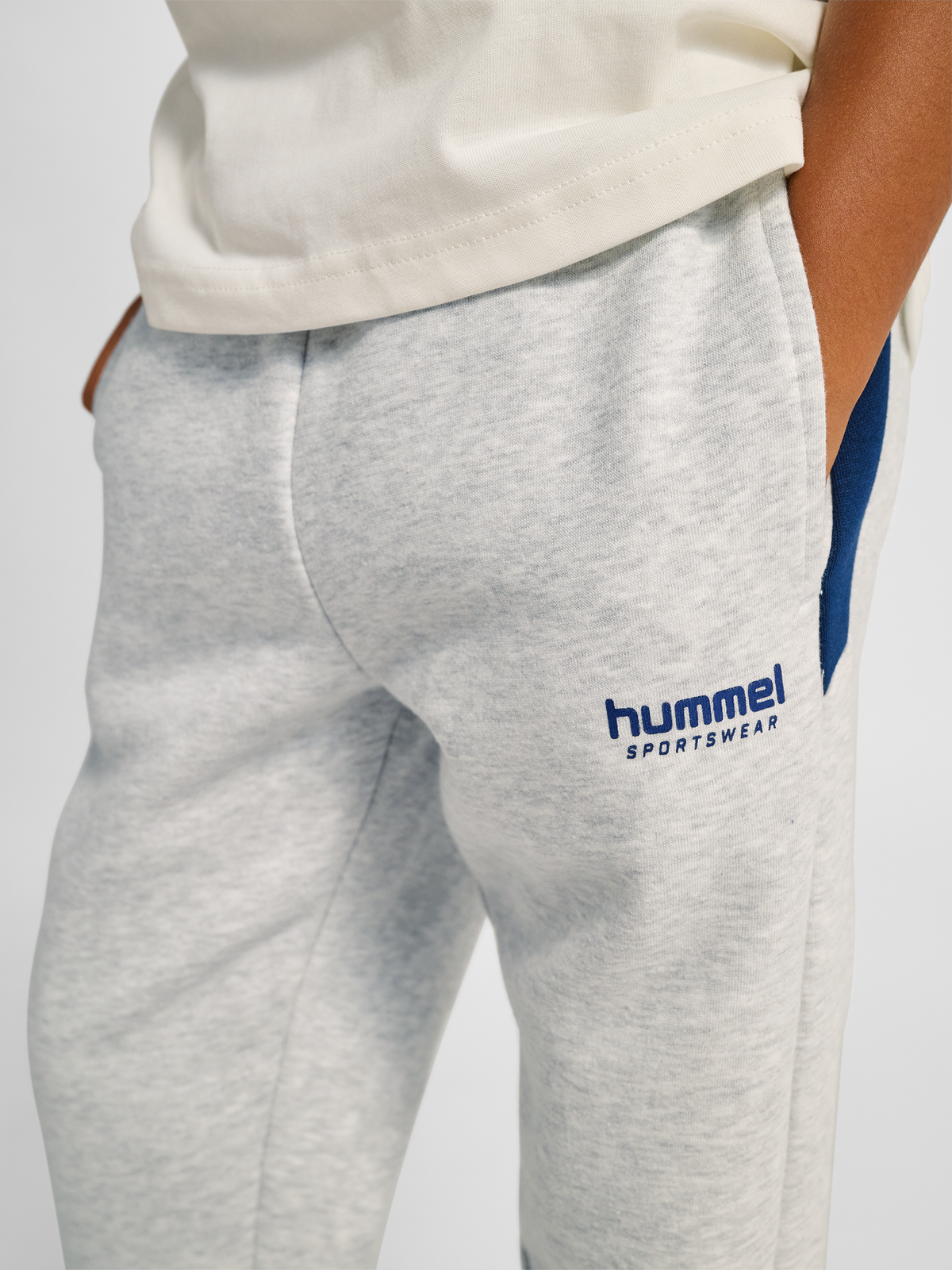 hmlJR LOOSE BLOCKED SWEATPANT