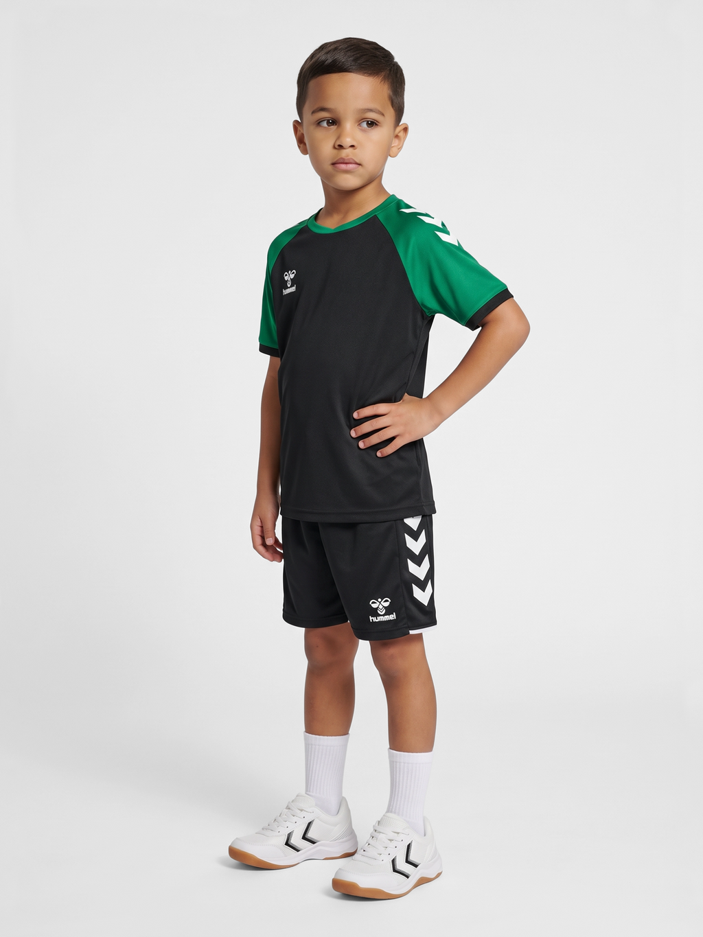 hmlMATCH LEAGUE JERSEY S/S KIDS