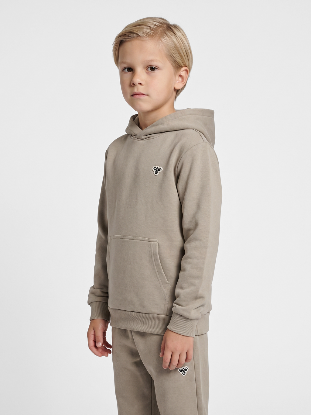 hmlJR LOOSE HOODIE BEE