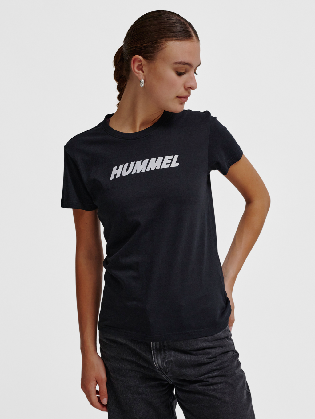 hmlELEMENTAL LOGO COTTON TEE WOMAN