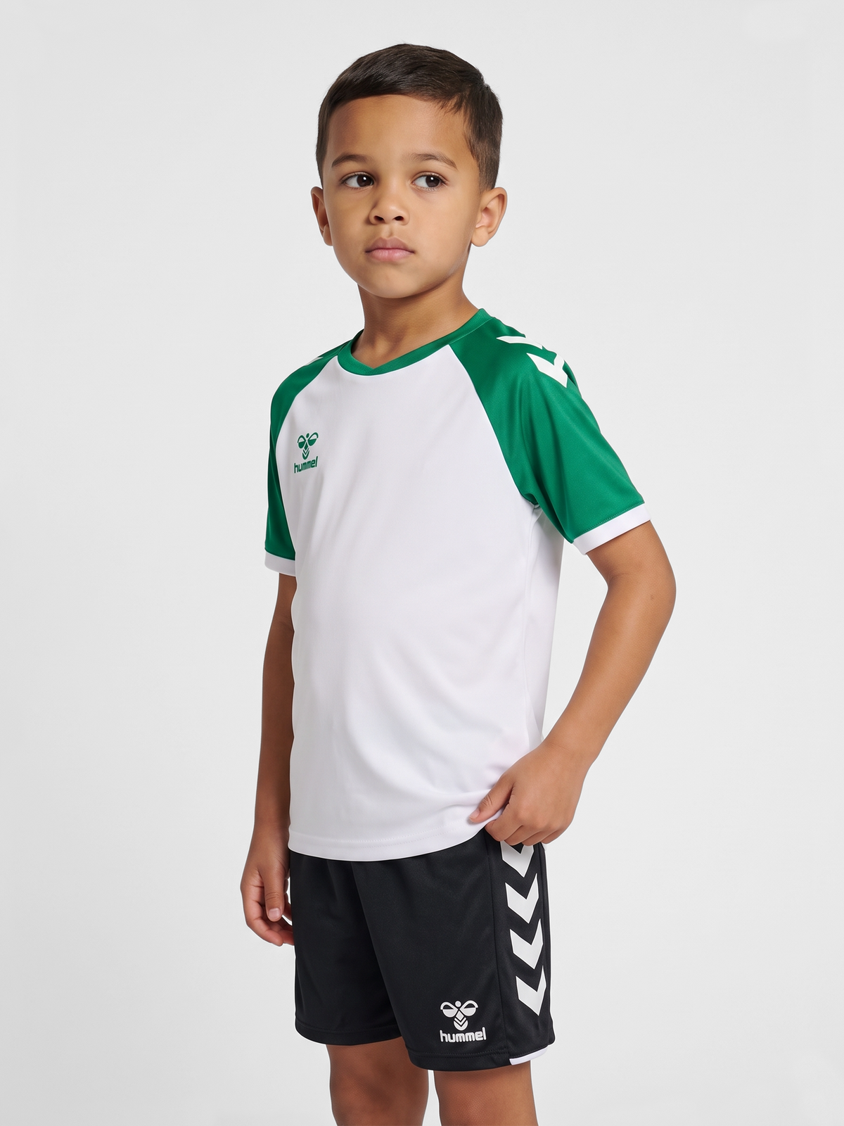 hmlMATCH LEAGUE JERSEY S/S KIDS