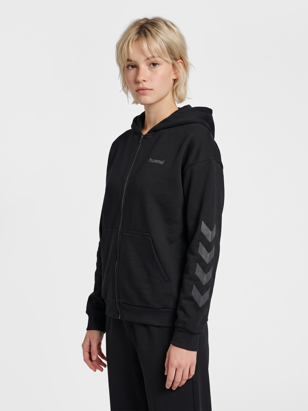 hmlKEEPER CHEVRON W ZIP HOODIE