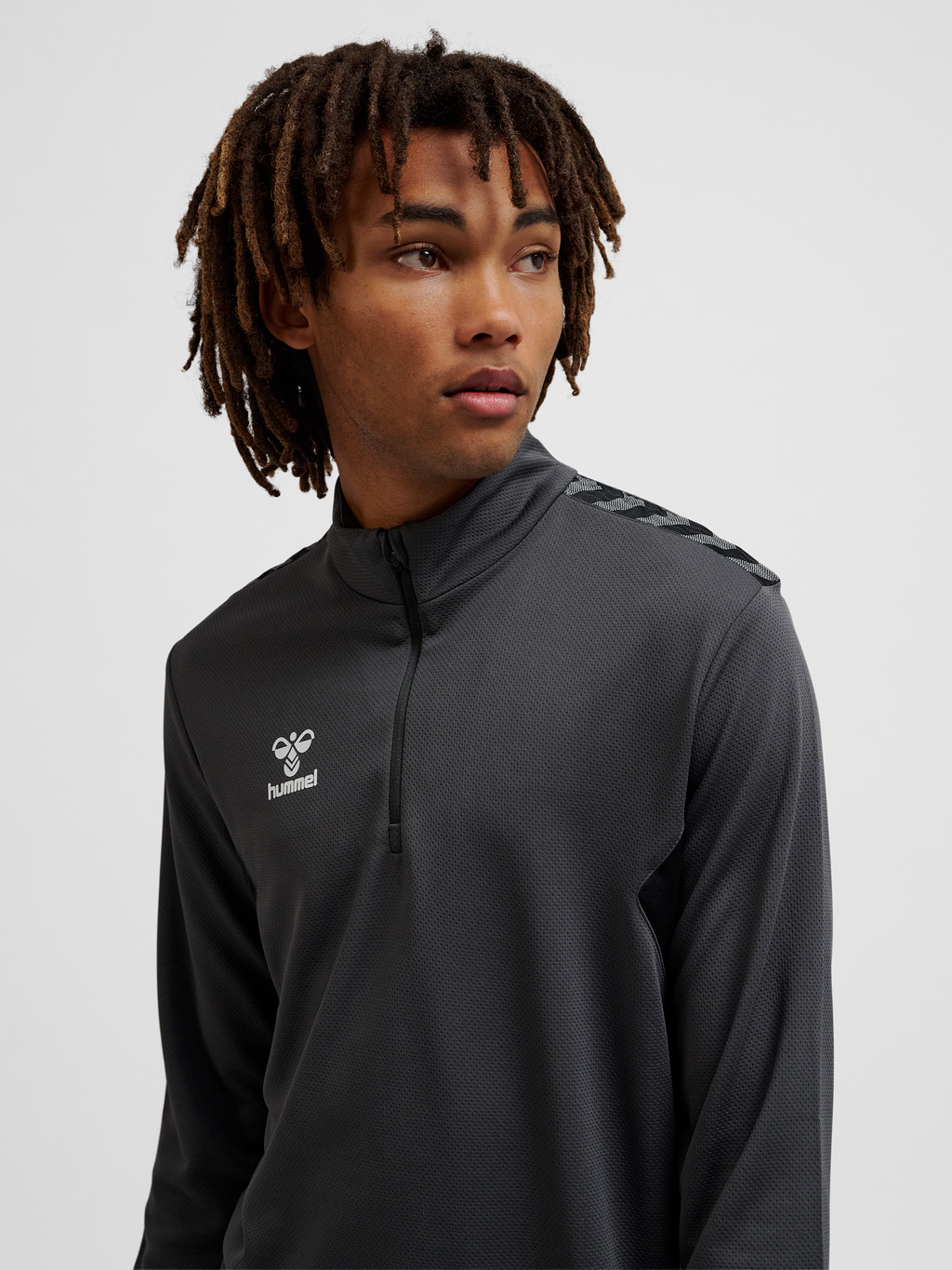 hmlAUTHENTIC HALF ZIP SWEAT