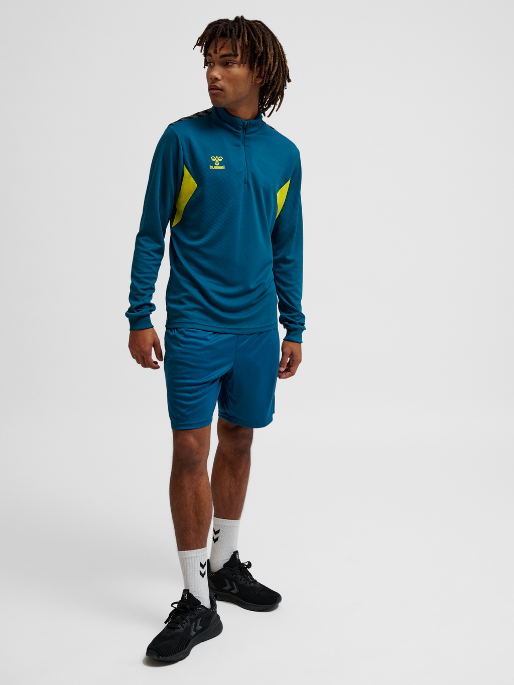 hmlAUTHENTIC HALF ZIP SWEAT