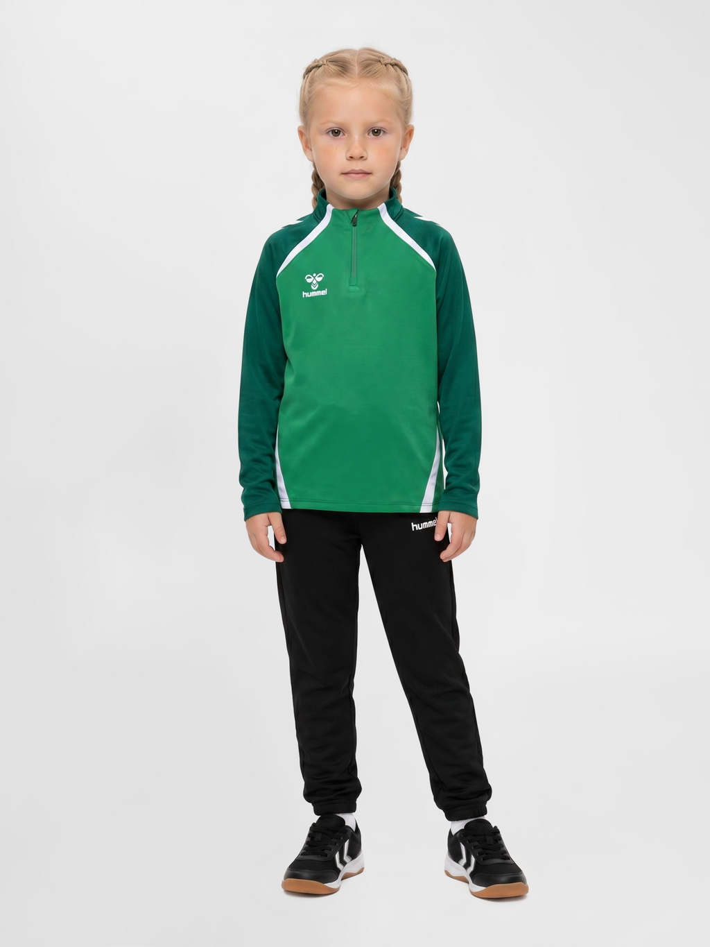 hmlLEAD 2.0 HALF ZIP KIDS
