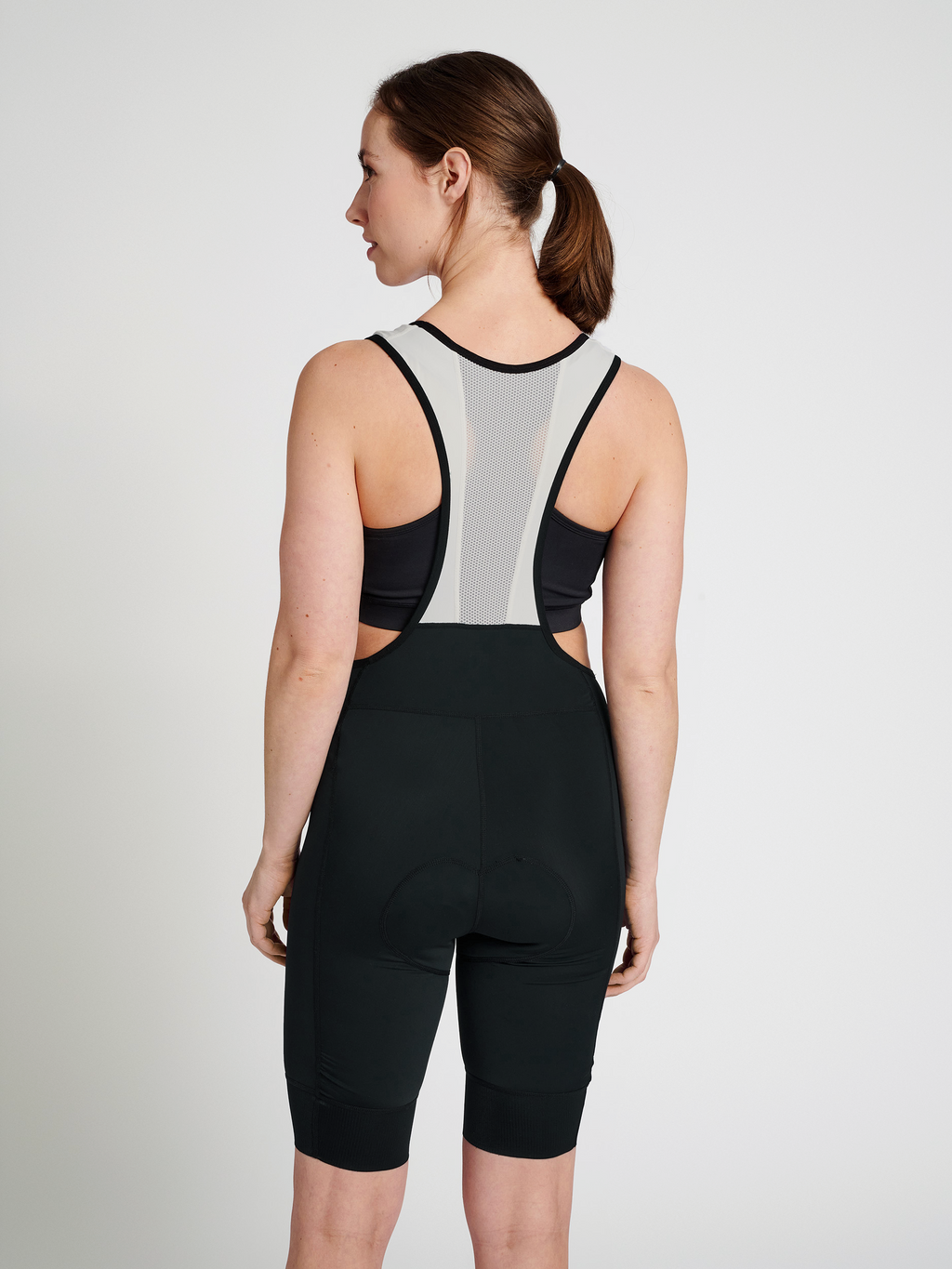 WOMENS CORE BIKE PANEL BIB SHORTS