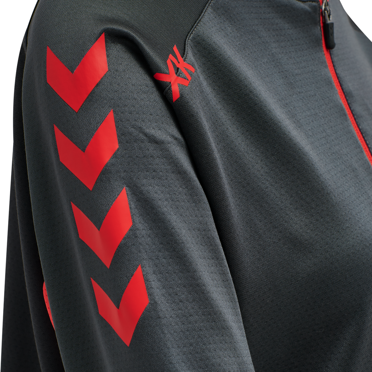 hmlACTION POLY HALF ZIP SWEAT WOMAN