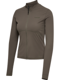hmlPRIMA W RIB ZIP BLOUSE