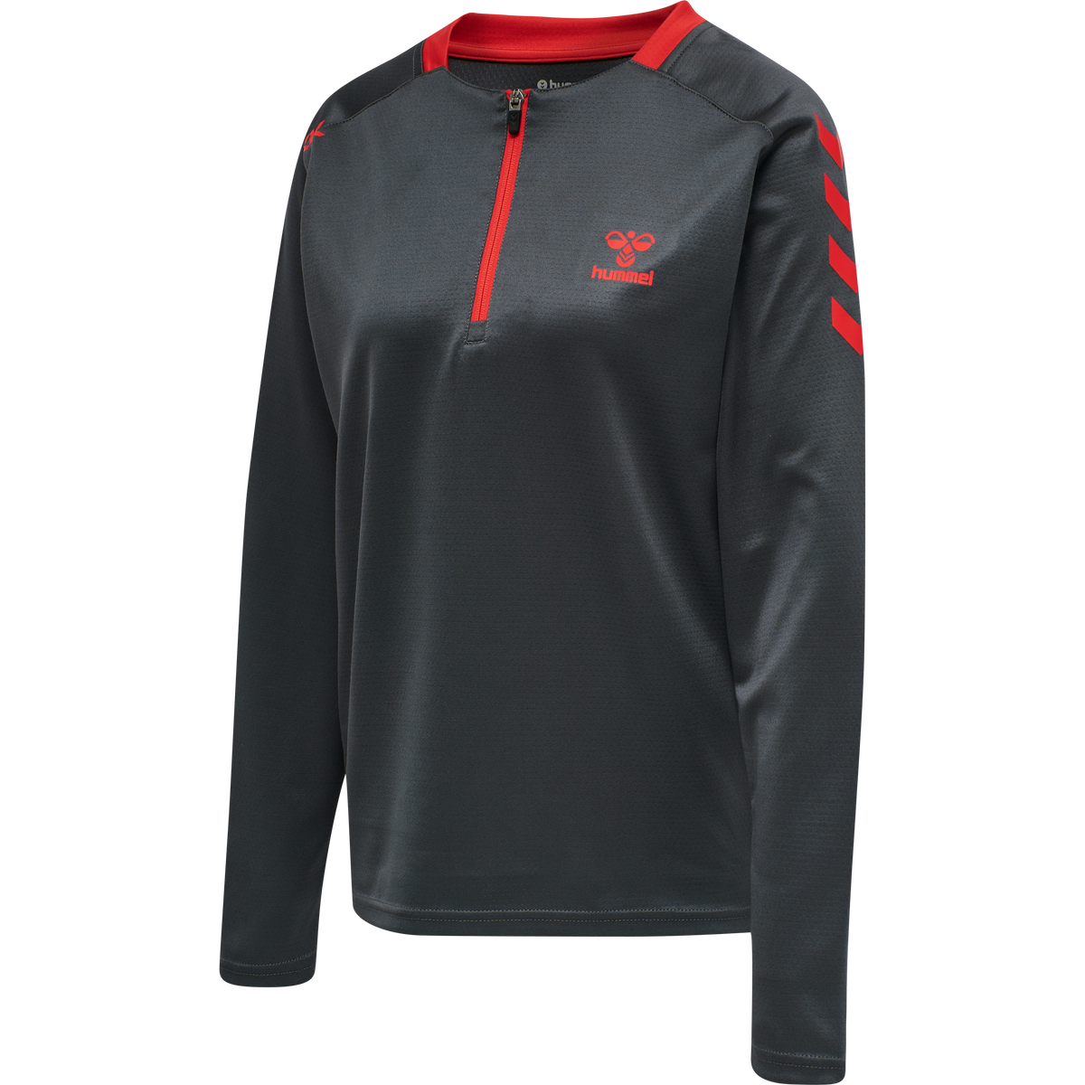 hmlACTION POLY HALF ZIP SWEAT WOMAN