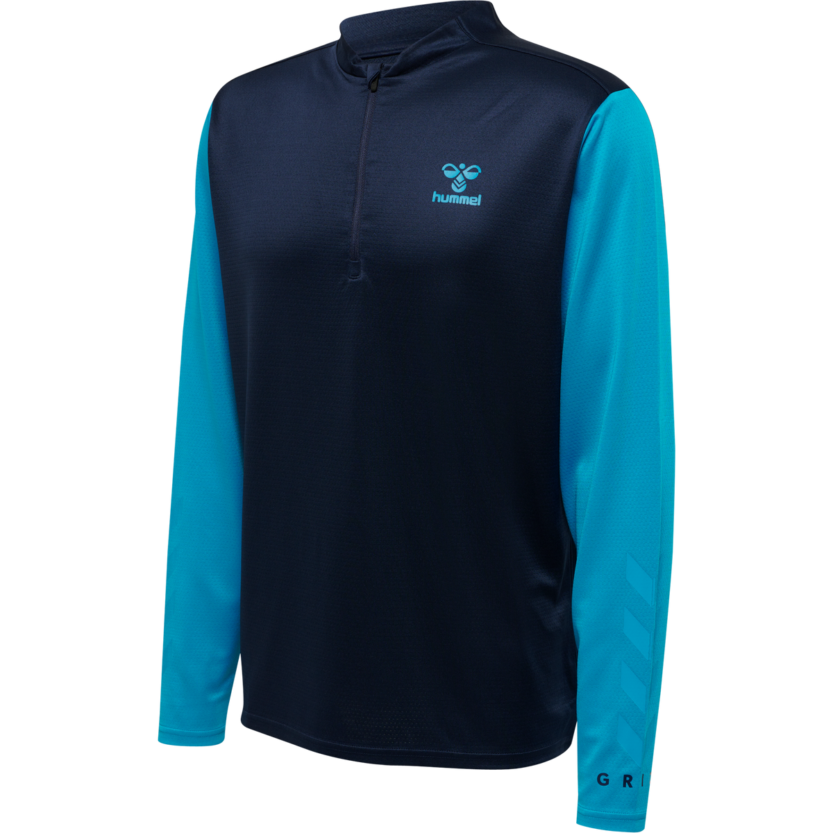 hmlONGRID 1/2 ZIP POLY SWEAT