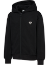 hmlJR LOOSE ZIP HOODIE BEE
