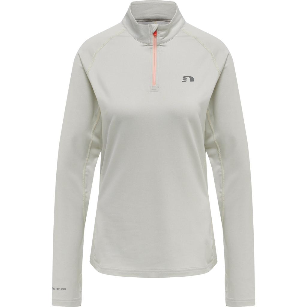 WOMEN 1/2 ZIP L/S
