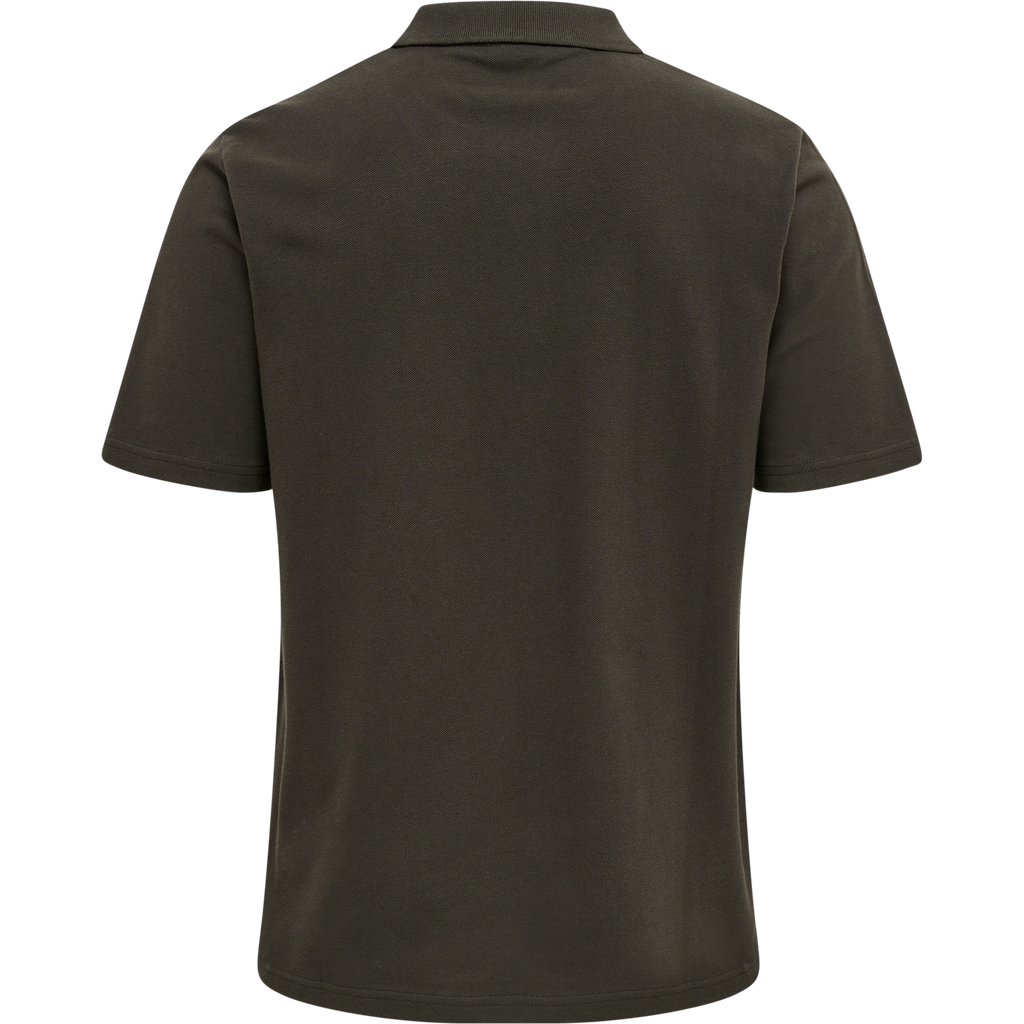hmlRED STRETCH POLO