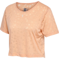 hmlMT IRIS BURNOUT CROP T-SHIRT