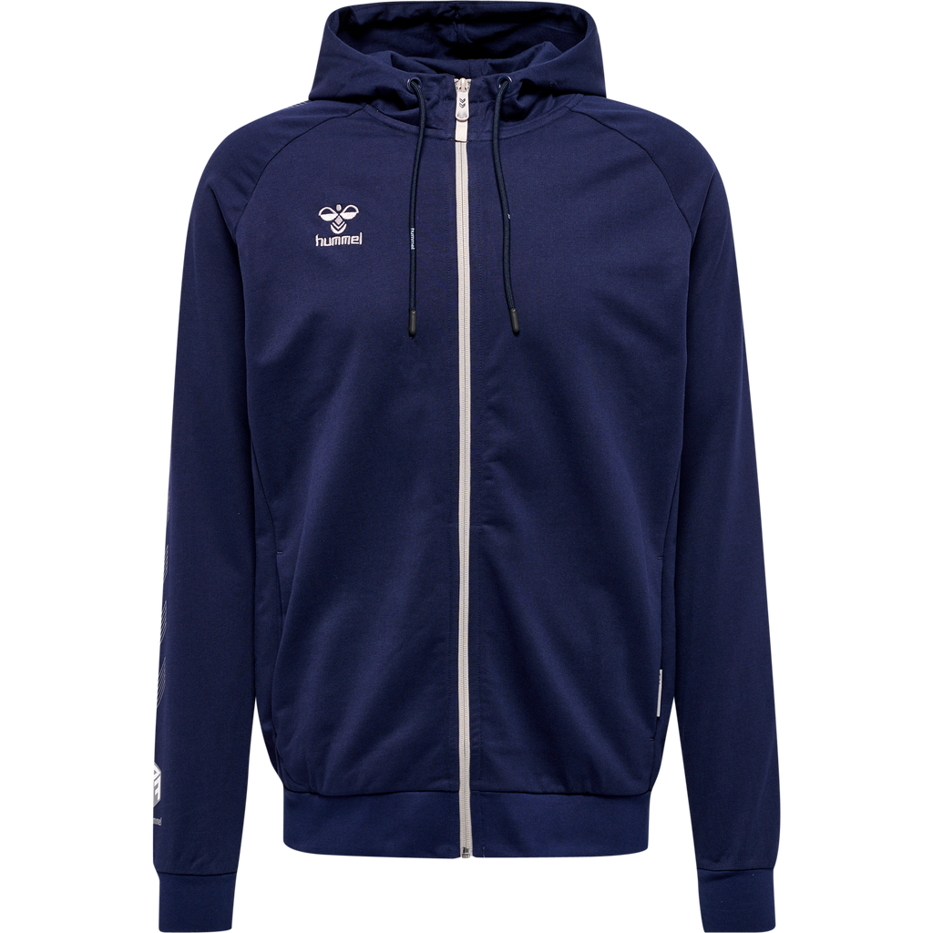 hmlMOVE GRID COTTON ZIP HOODIE