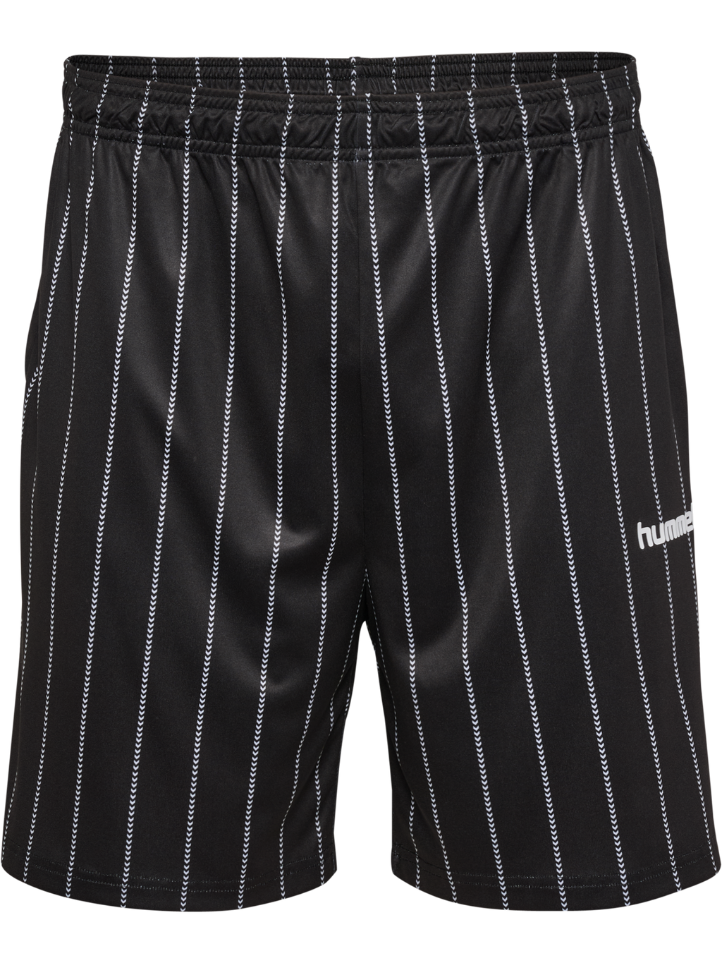 Chevron Pinstripe Shorts