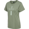 hmlACTIVE GRAPHIC CO TEE S/S WOMAN