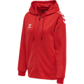 hmlCORE XK POLY ZIP HOOD SWEAT WOMA