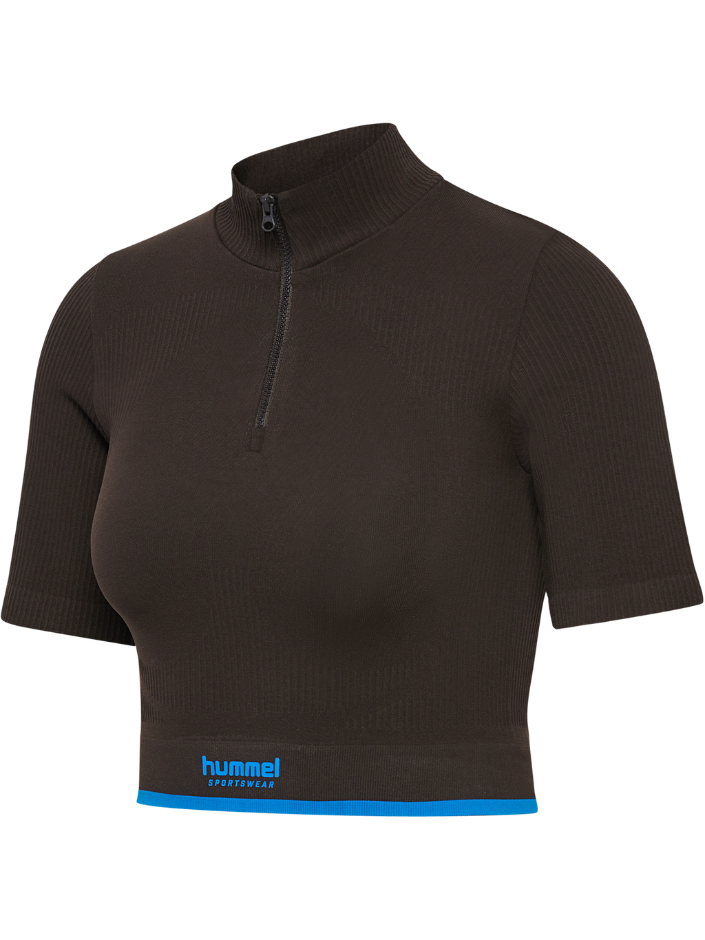 hmlKNITTED WOMENS ZIP TOP