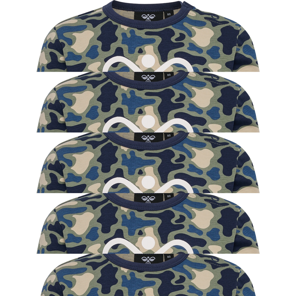 hmlSTEEN AOP T-SHIRT L/S