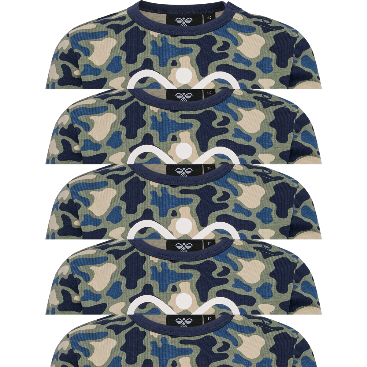 hmlSTEEN AOP T-SHIRT L/S