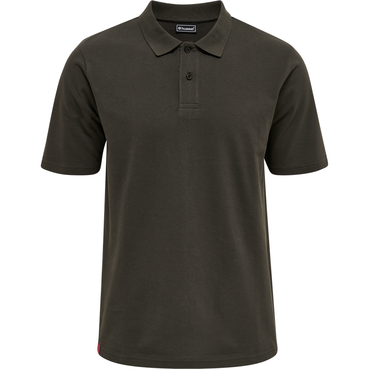 hmlRED STRETCH POLO
