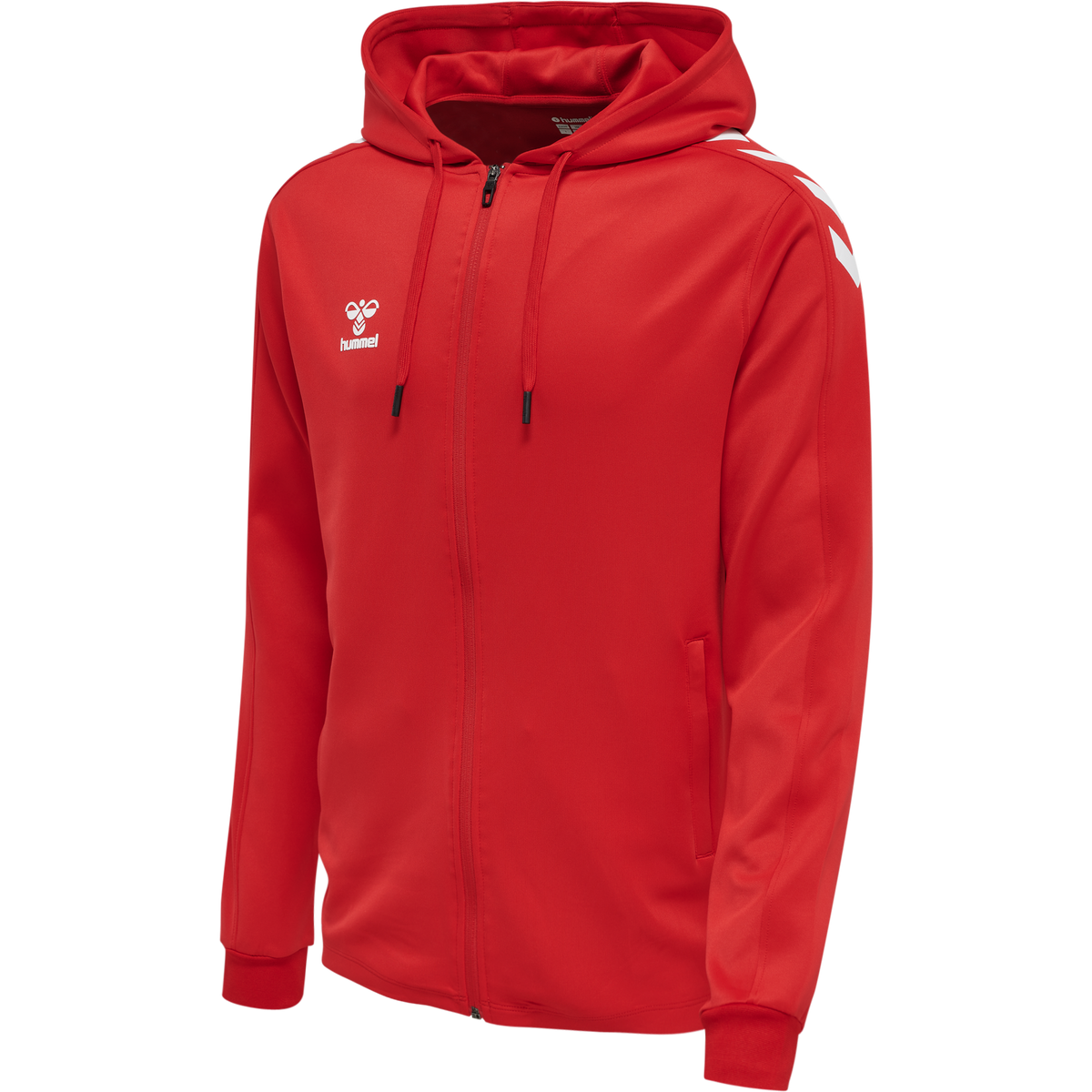 hmlCORE XK POLY ZIP HOOD SWEAT